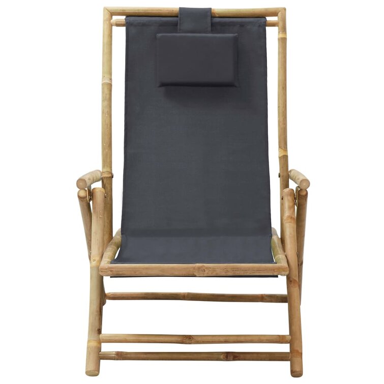 Deck chair 2025 with headrest